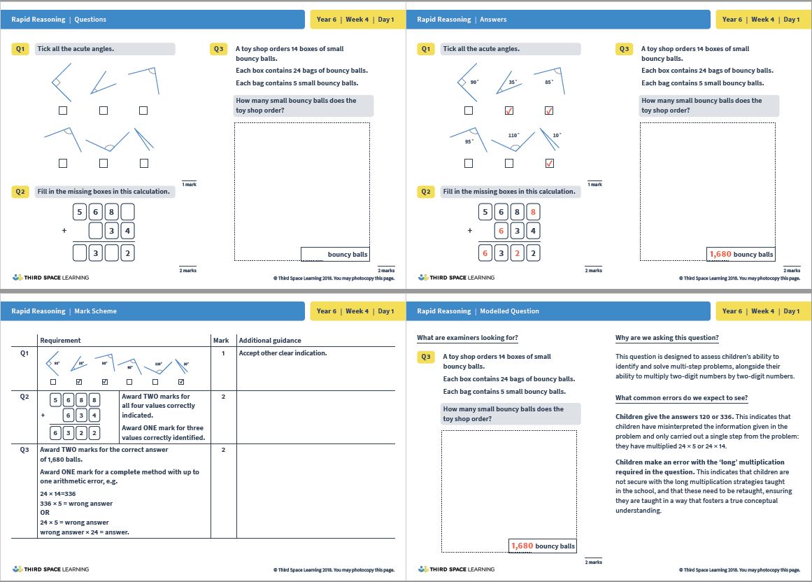 MultiStep Word Problems Explained KS2 Maths Worksheets