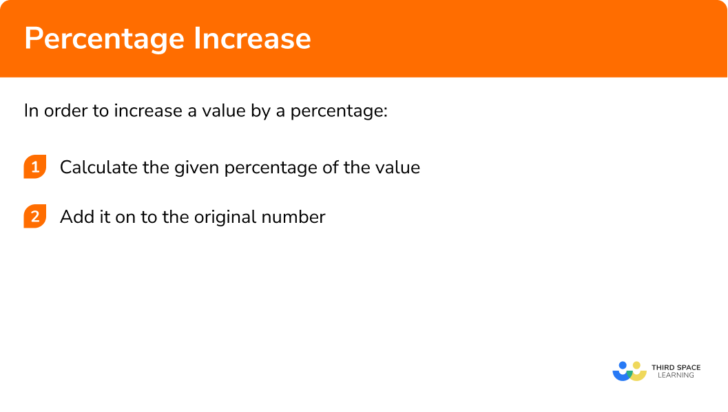 Percentage Increase GCSE Maths Steps, Examples & Worksheet