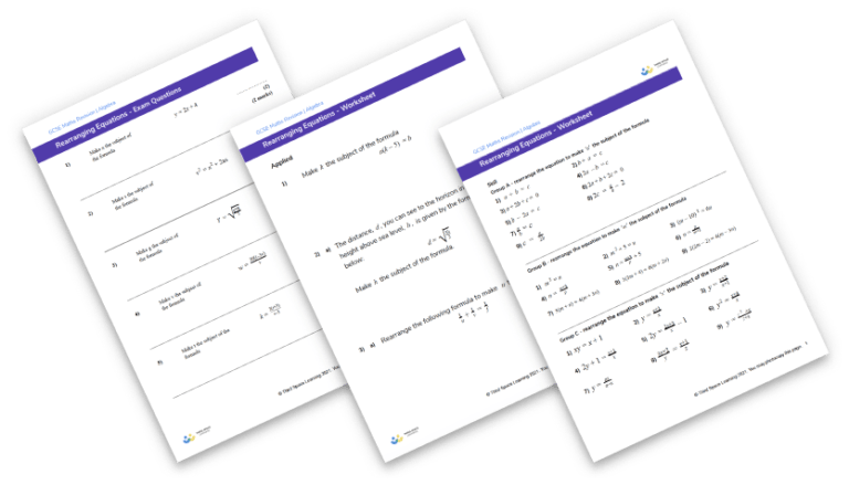 Make x the Subject GCSE Maths Steps, Examples & Worksheet