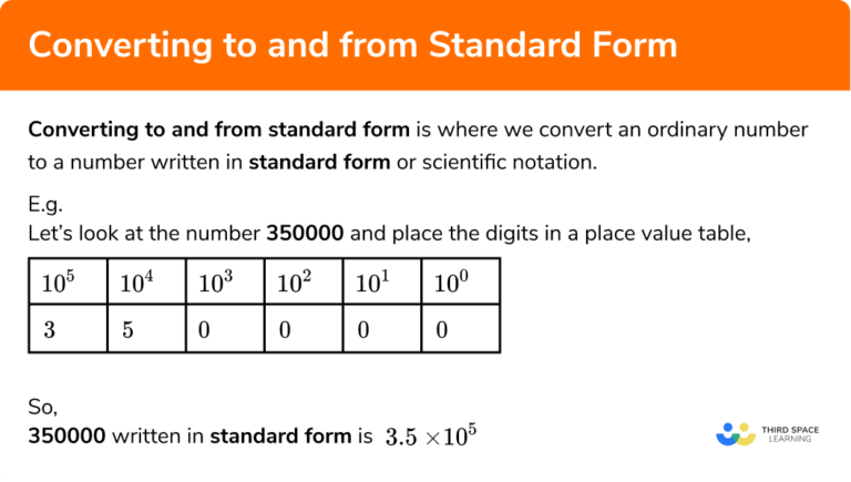 Standard Form Calculator - GCSE Maths - Steps & Examples