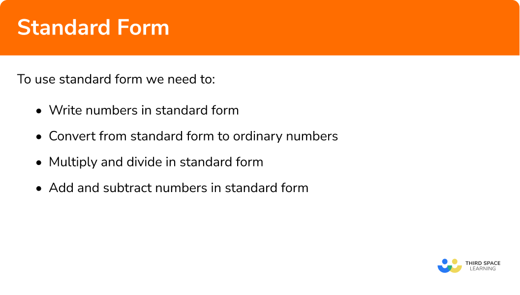 Standard Form GCSE Maths Steps, Examples & Worksheet