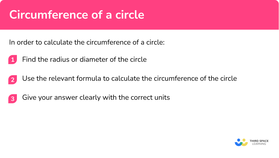 Circumference Of A Circle GCSE Maths Steps & Examples