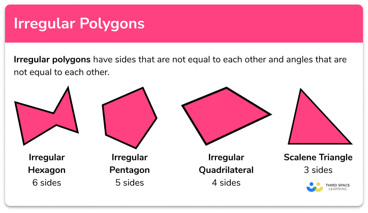 Irregular Polygon - GCSE Maths - Steps, Examples & Worksheet
