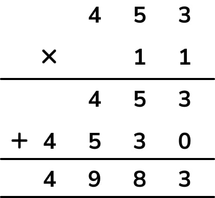 Step by Step Teaching On Standard Algorithm For Multiplication