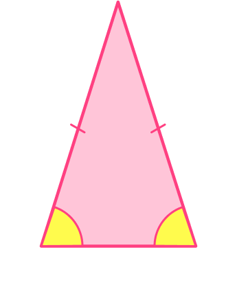 Isosceles triangle - Math Steps, Examples & Questions