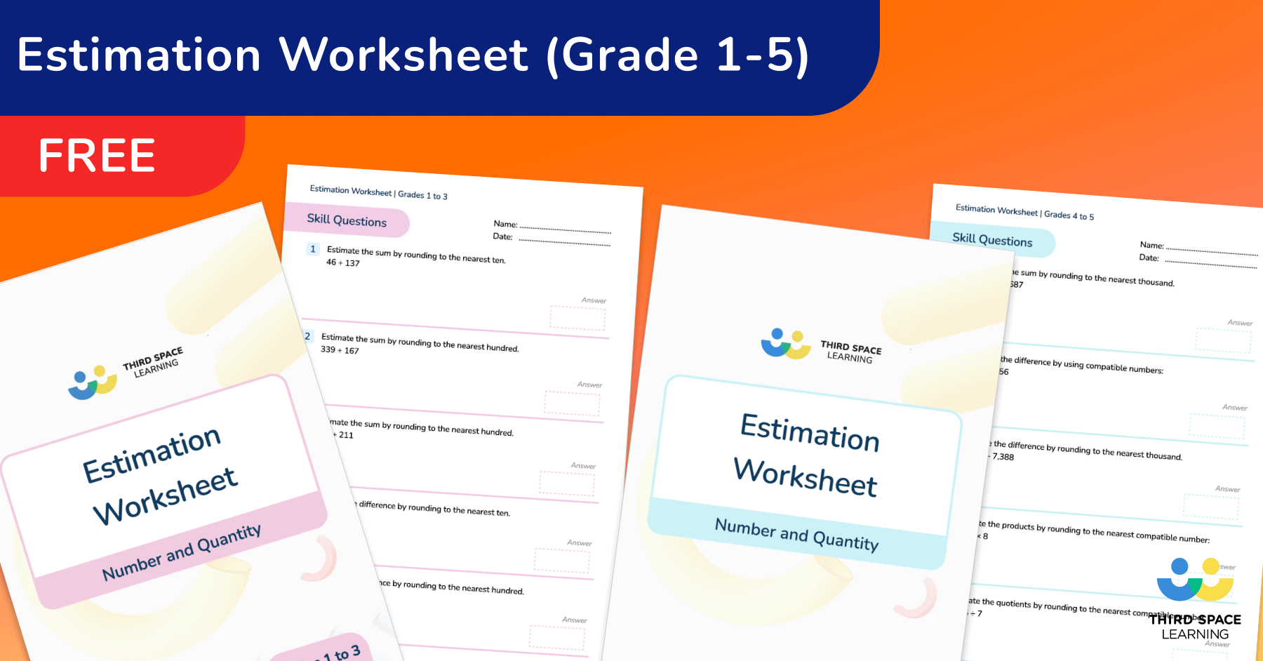 [FREE] Estimation Worksheet