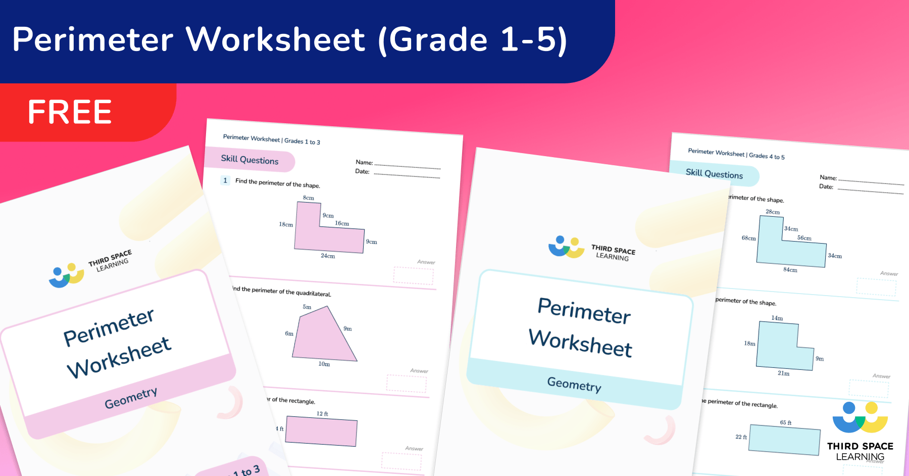 [FREE] Perimeter Worksheet