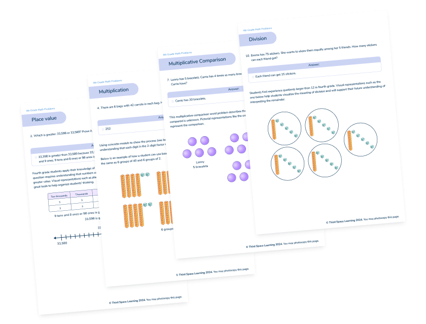 28 7th Grade Math Problems With Answers And Worked Examples