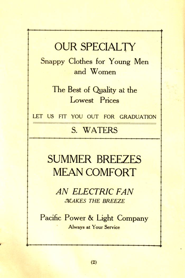 Goldendale High School, Washington WA