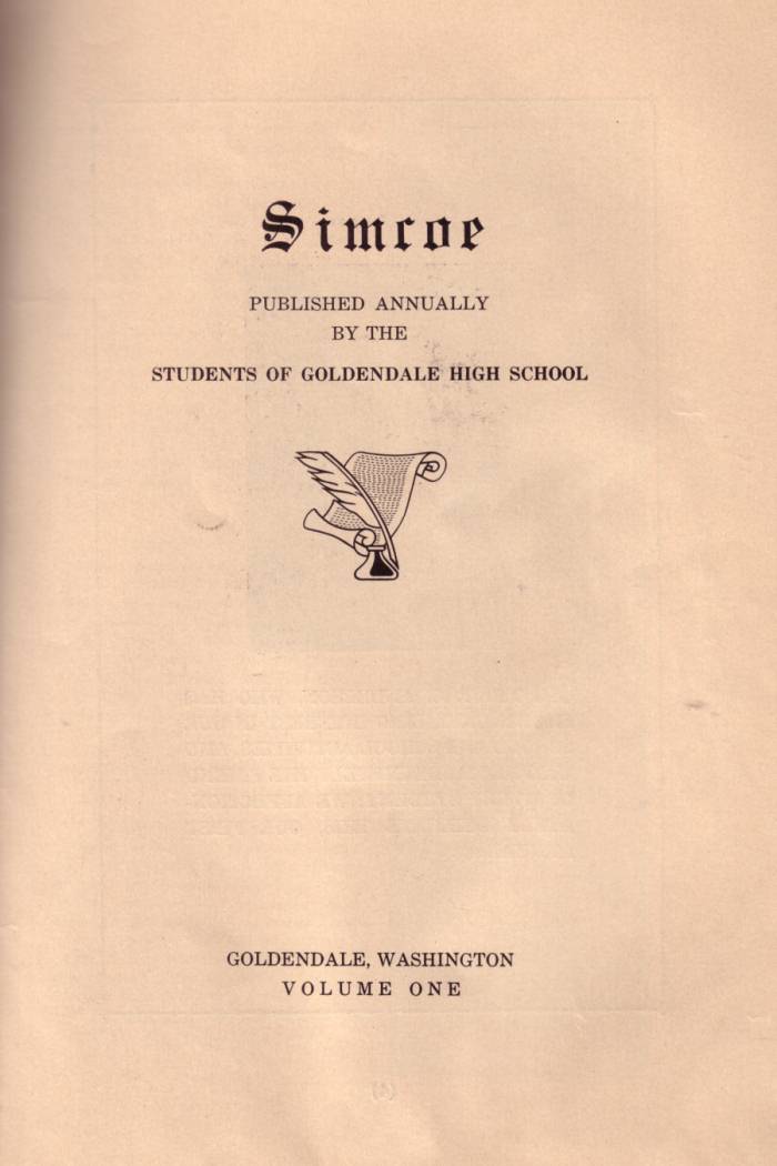 Goldendale High School, Washington WA