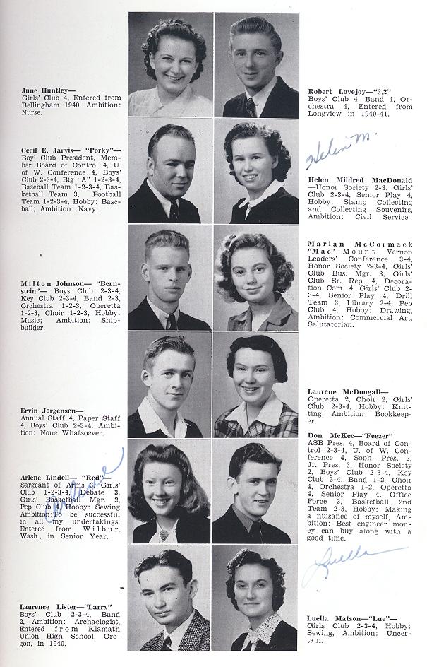 Anacortes High School 1934 Annual Anacortes Skagit WA