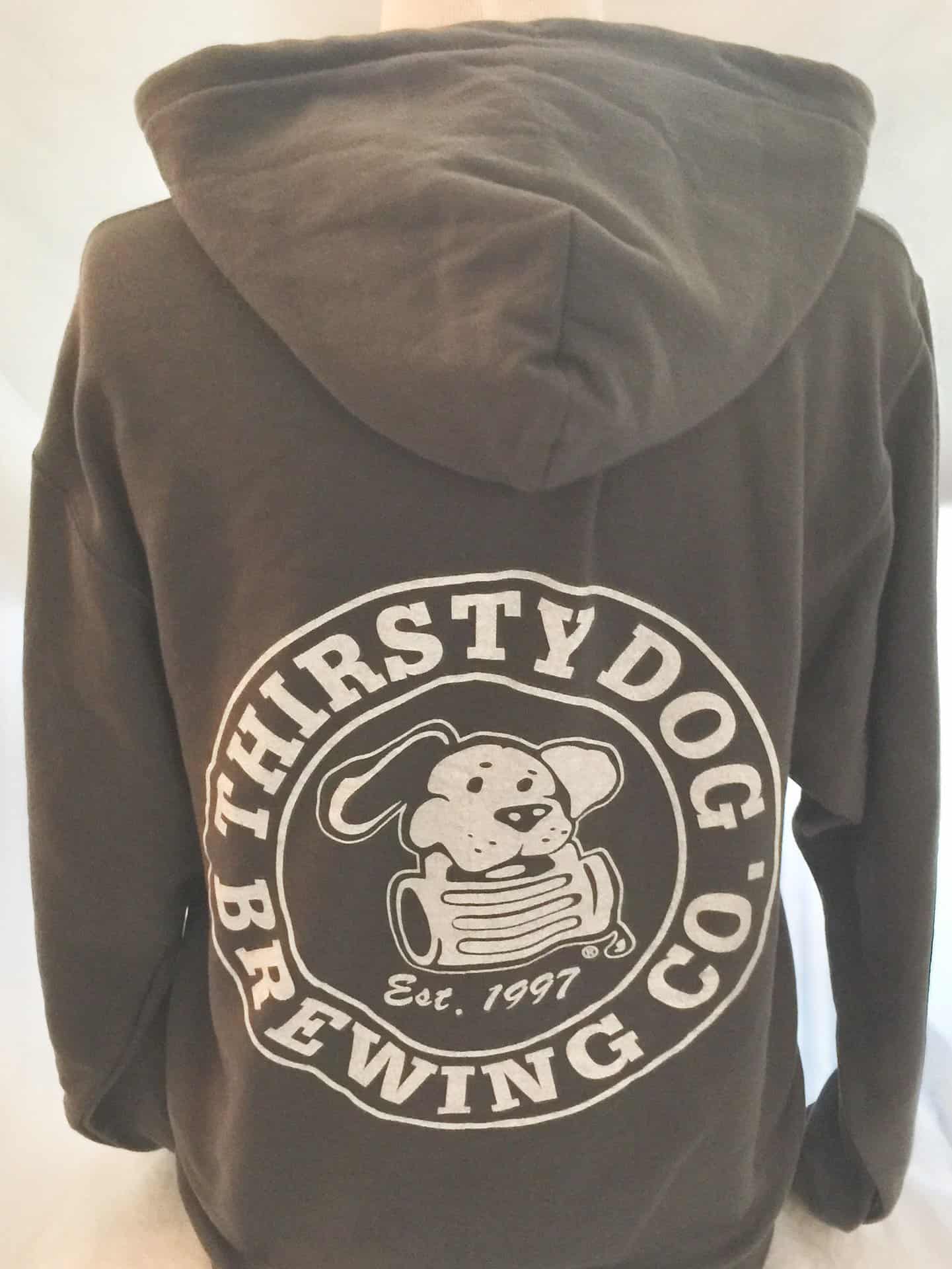 Thirsty Dog Zip Up Hoodie Thirsty Dog Brewing Co.