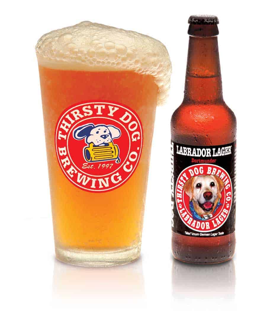 Labrador Lager Thirsty Dog Brewing Co.