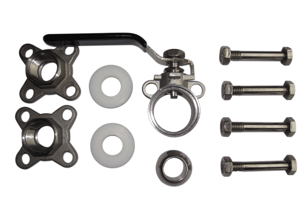 Spike Brewing 3Piece Ball Valve The Thirsty Quaker