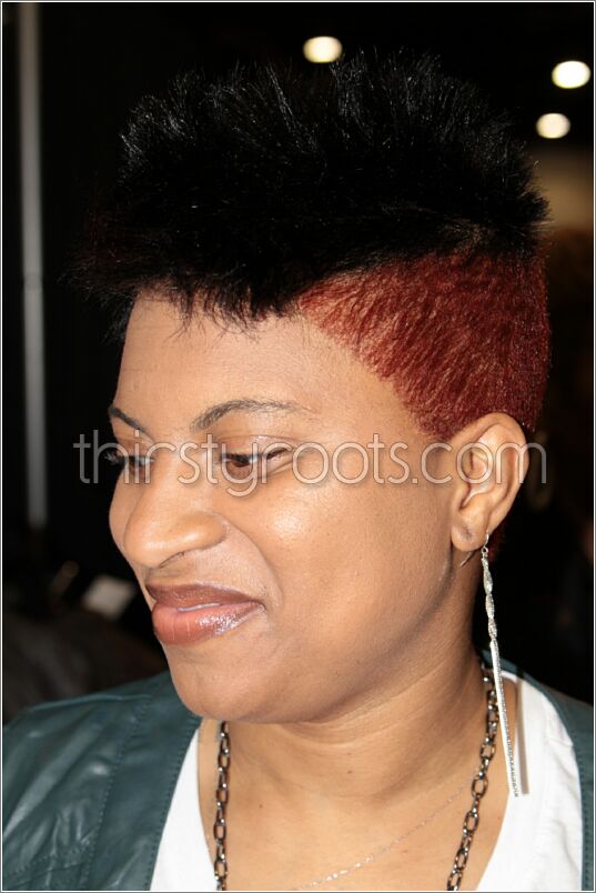 Maintaining Short Relaxed Hair