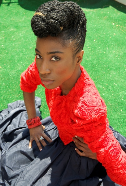 Retro natural hair pin up style - thirstyroots.com: Black ... (407 x 600 Pixel)