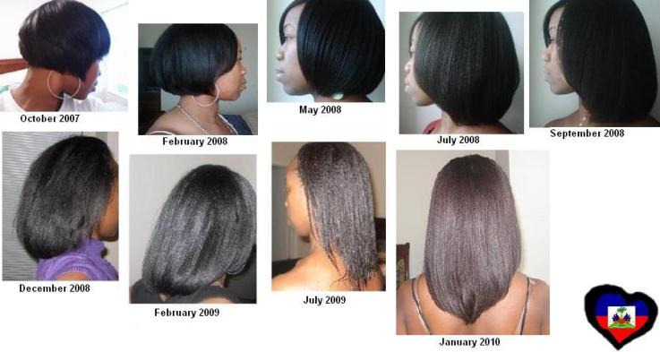 Healthy Hair Journey Relaxed Hair