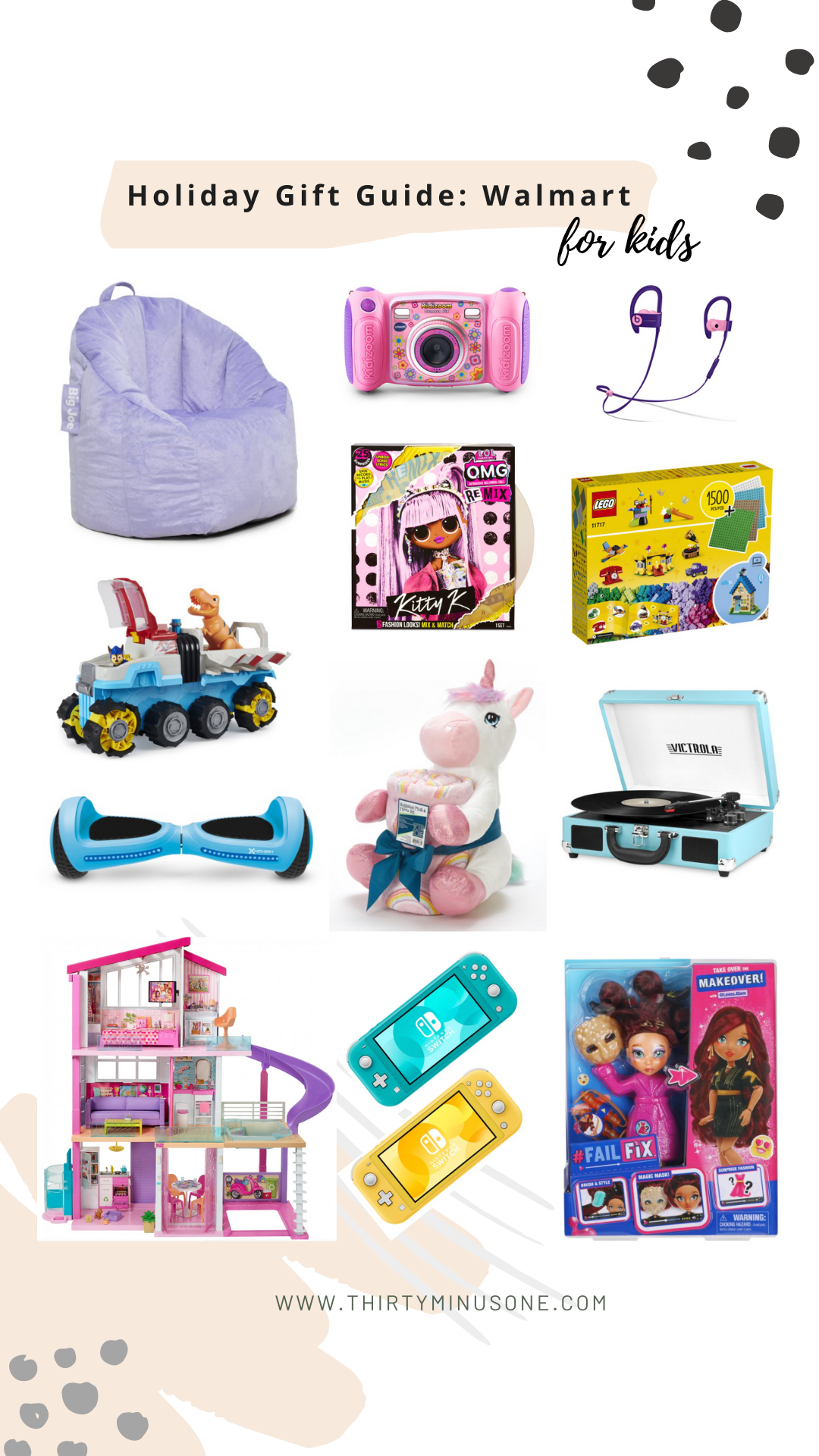 Finding the Perfect Holiday Gifts at Walmart Thirty Minus One