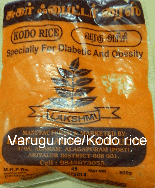 Millets Varagu rice/Kodo rice Benefits MadrazBuzz Thiruvanmiyur