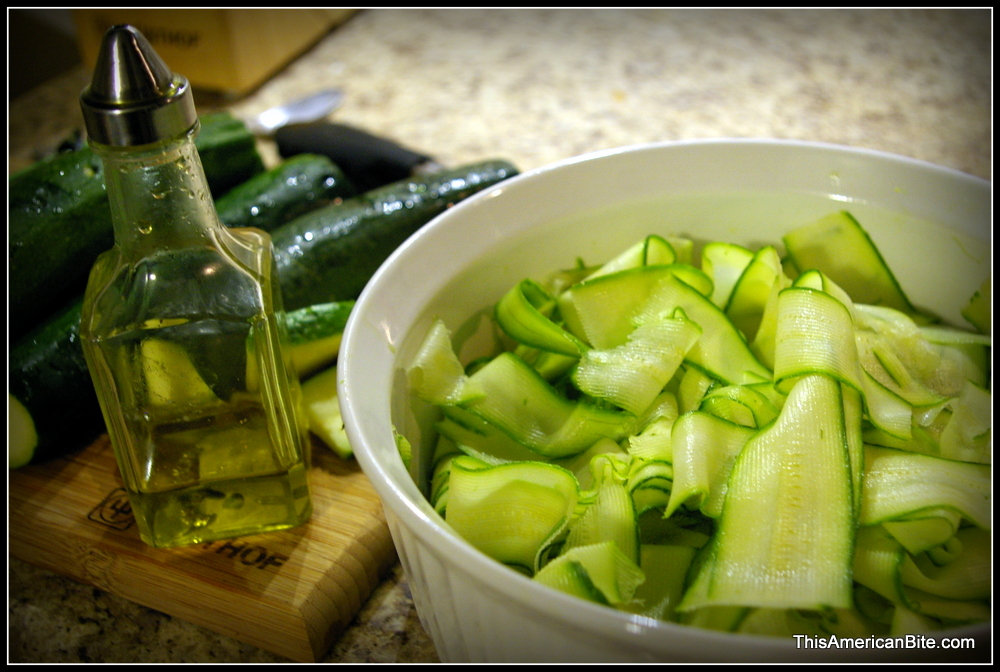 Raw Zucchini Salad Recipe A Taste of Summer at This American Bite
