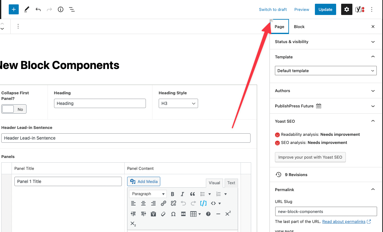 Add a Resize Handle for Wordpress Post and Page Edit Sidebar