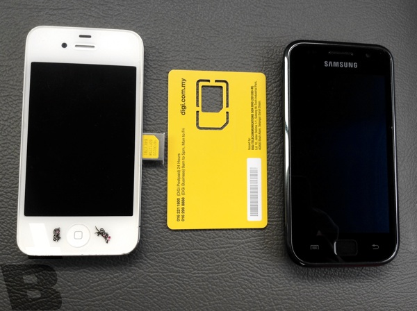 digi sim card no service
