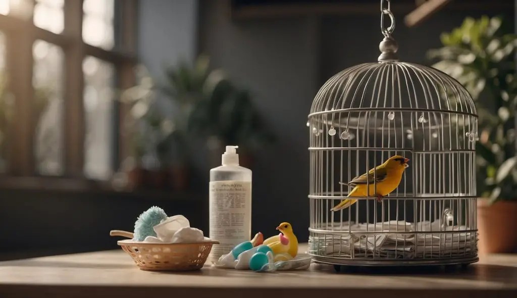 How to Clean Bird Cage With Bird Inside Quick and Safe Techniques