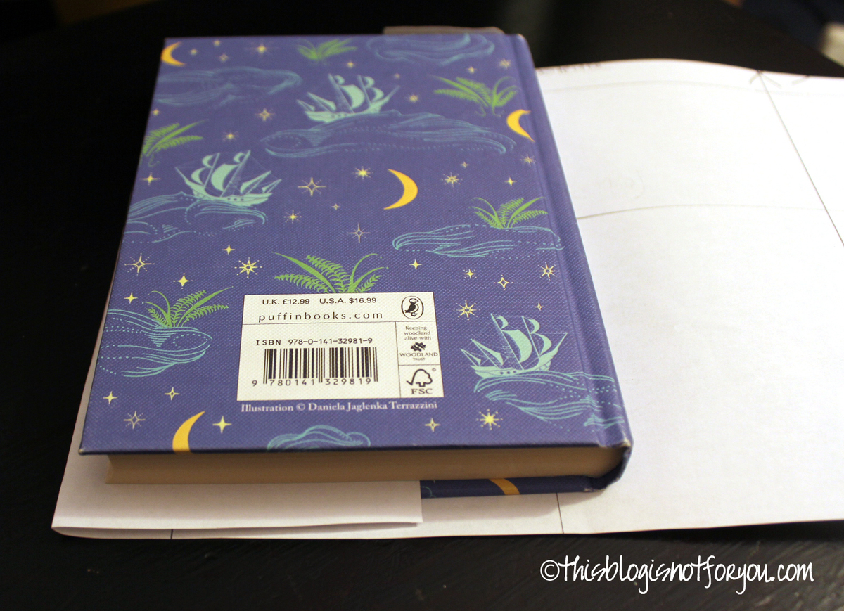 How to sew a book cover {that fits more than just one book} This Blog