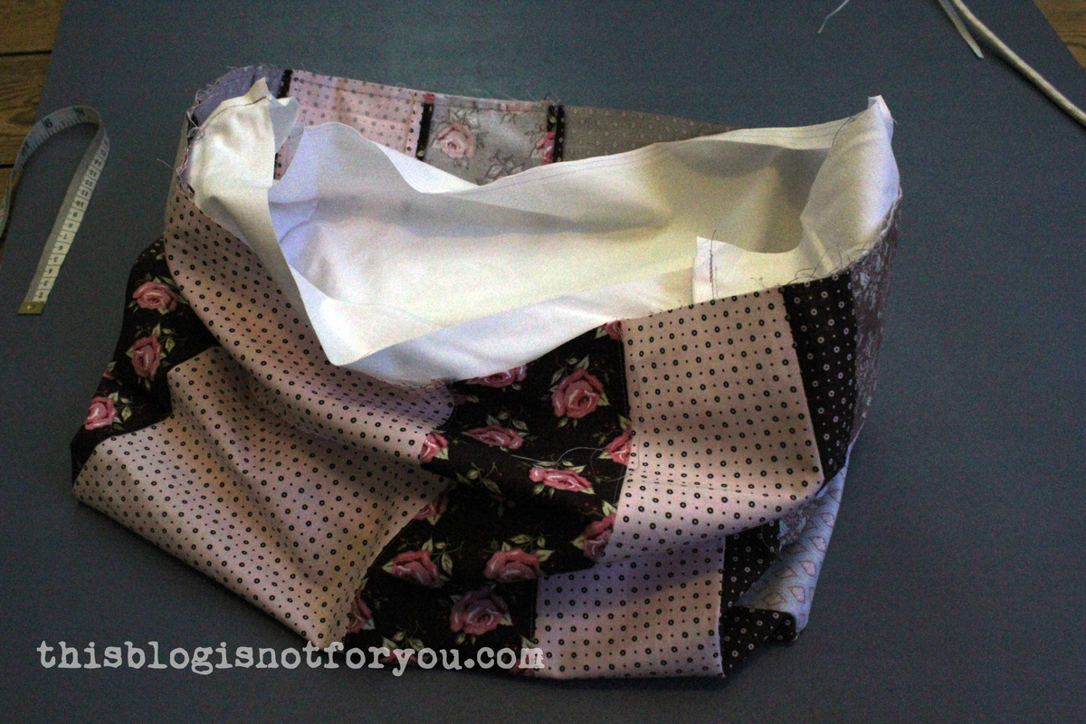 Tutorial How to sew a cover for your sewing machine This Blog Is Not