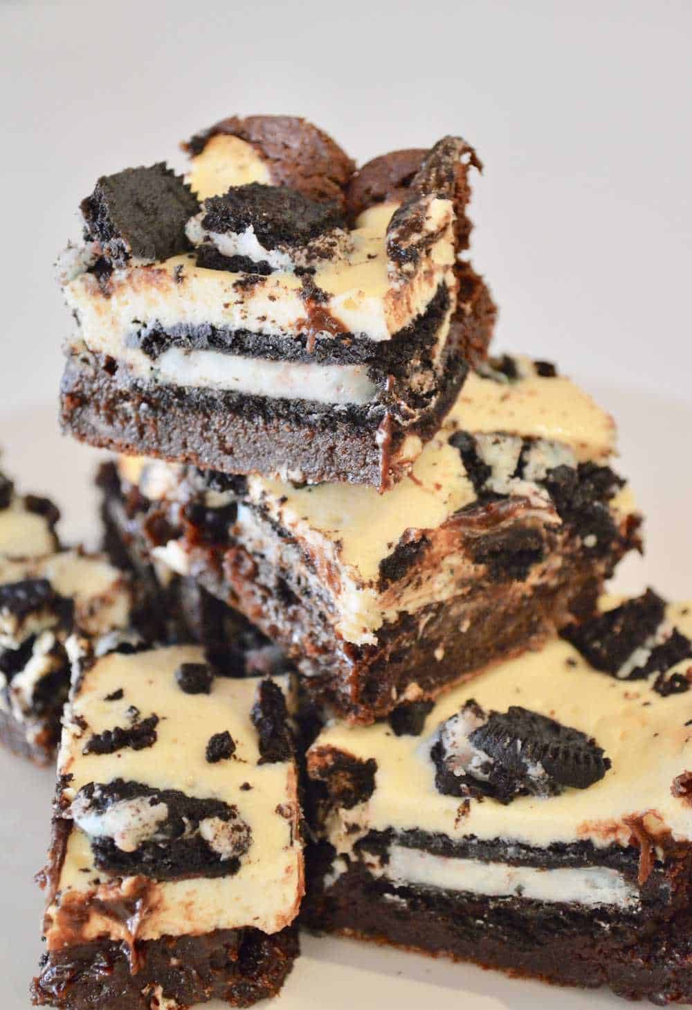Oreo Cheesecake Brownies This Delicious House