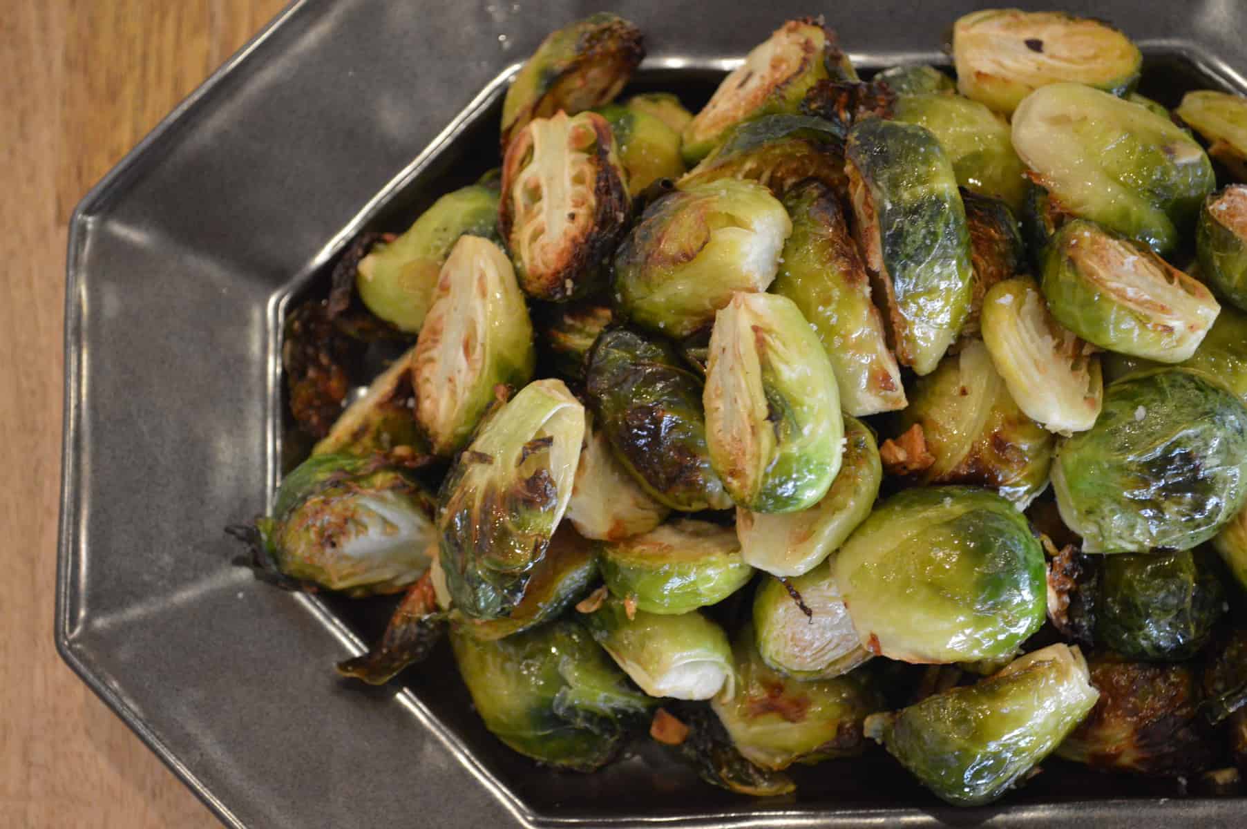 Roasted Brussels Sprouts with Garlic This Delicious House