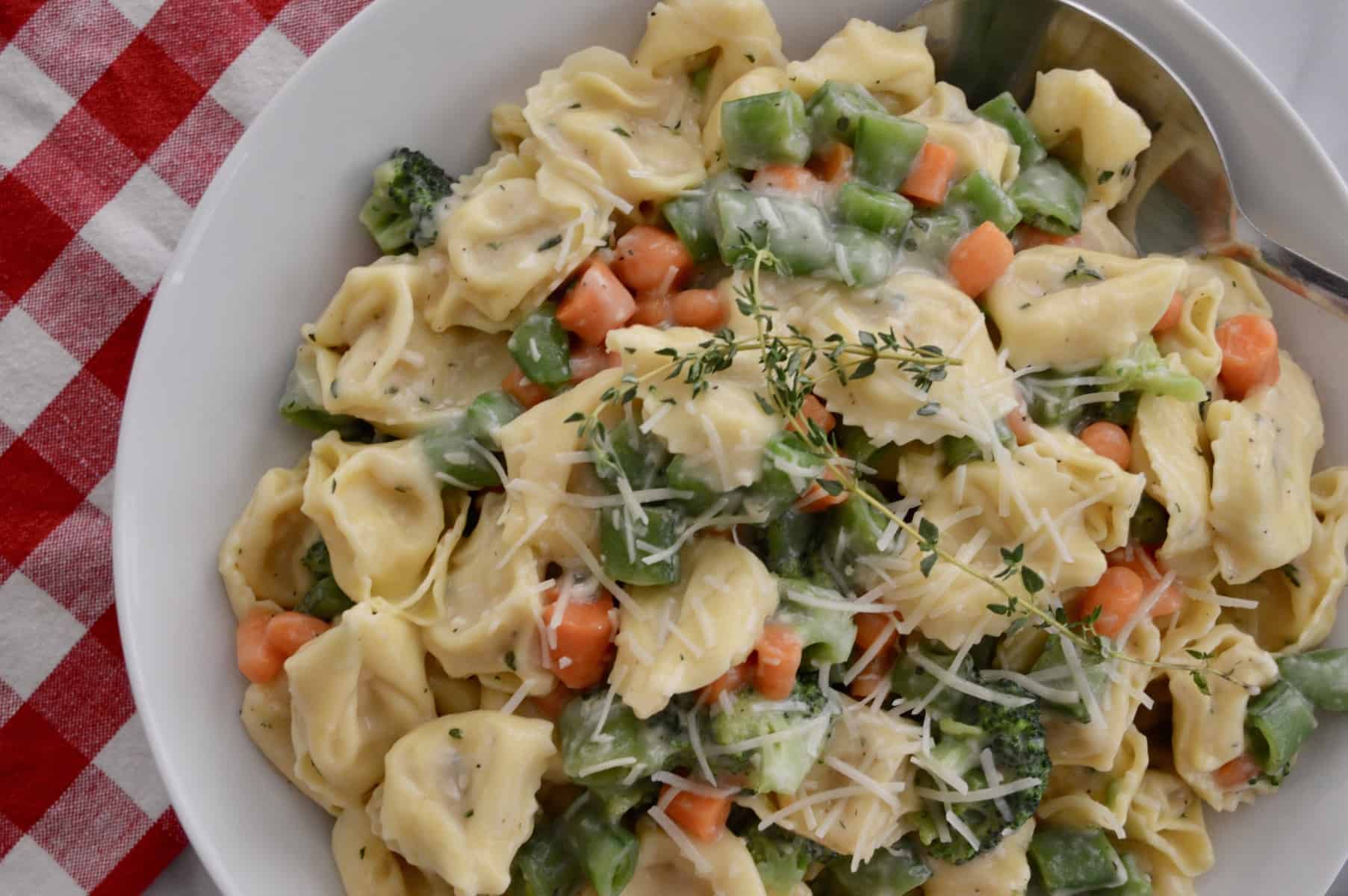 Tortellini Primavera This Delicious House