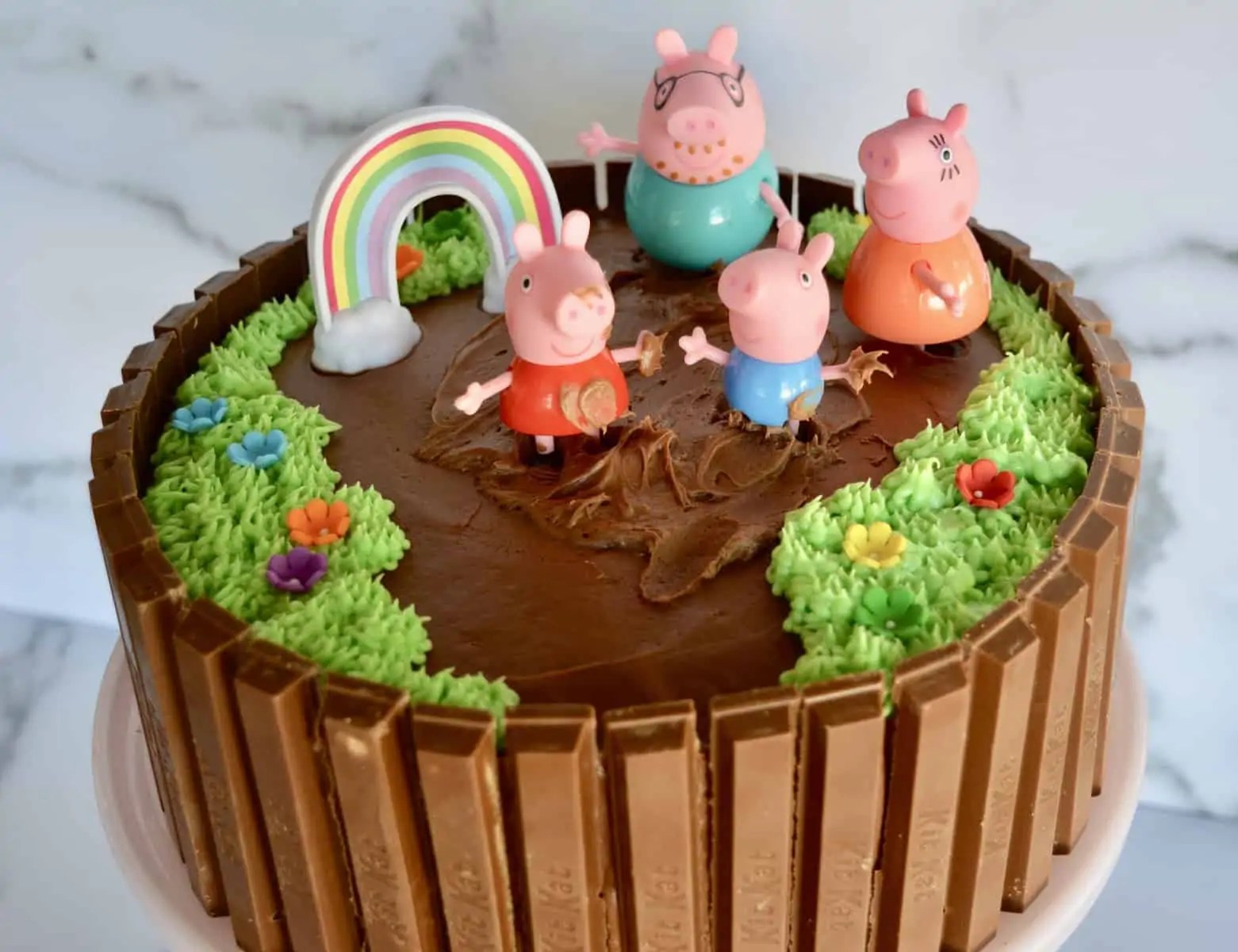 Free Peppa Pig Cake Template