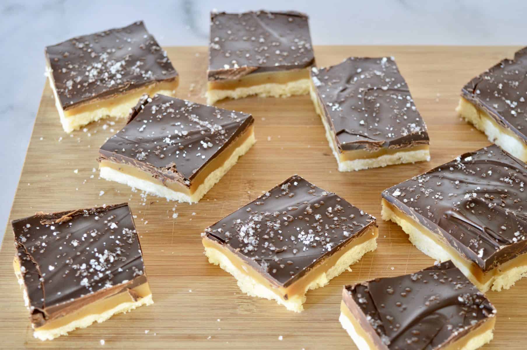 Salted Chocolate Caramel Squares This Delicious House