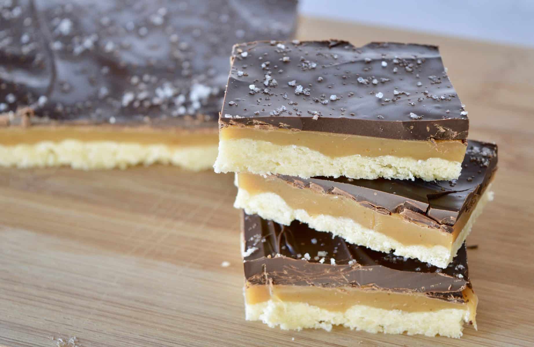Salted Chocolate Caramel Squares This Delicious House