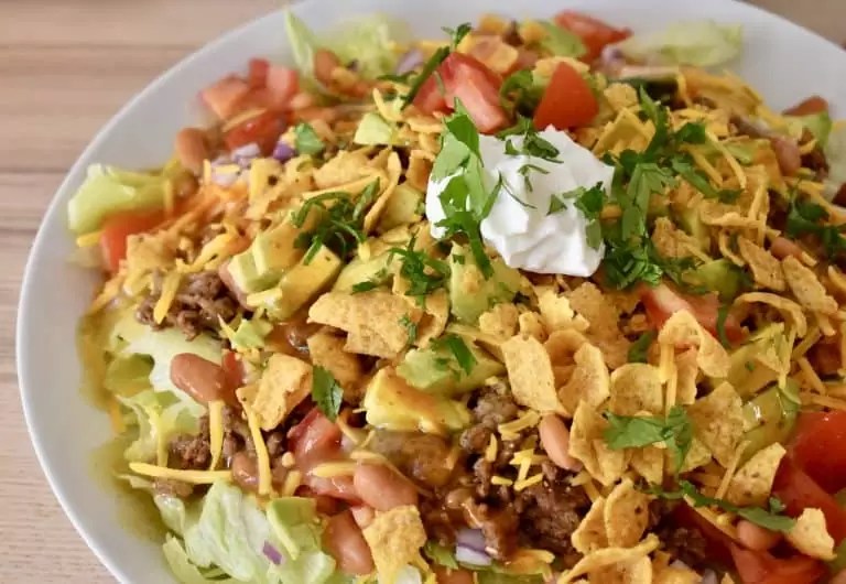Frito Taco Salad French Dressing This Delicious House