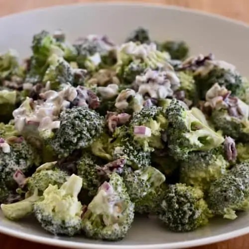 Broccoli Cranberry Salad Greek Yogurt Dressing This Delicious House