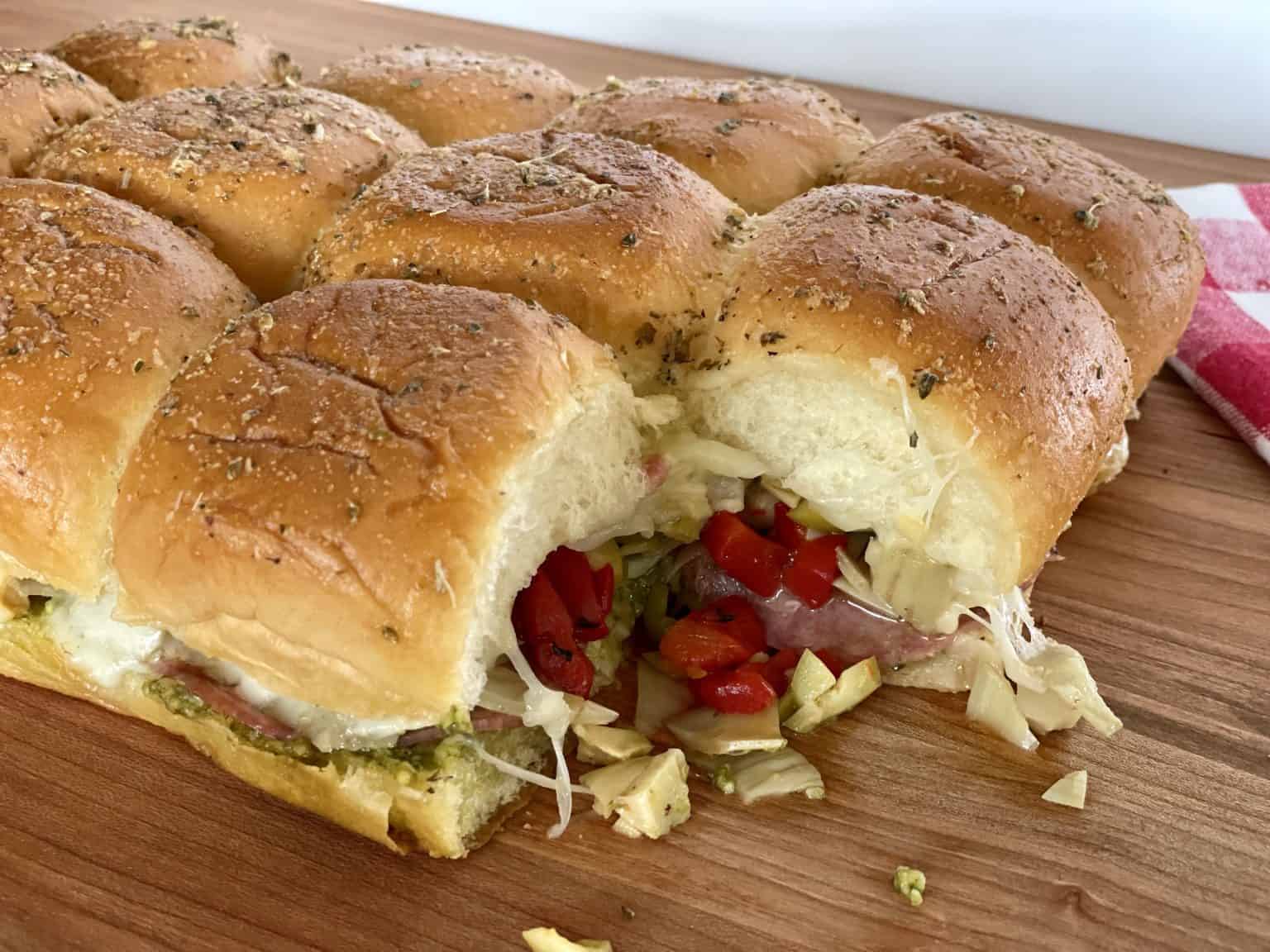 Antipasto Sliders King's Hawaiian Rolls This Delicious House