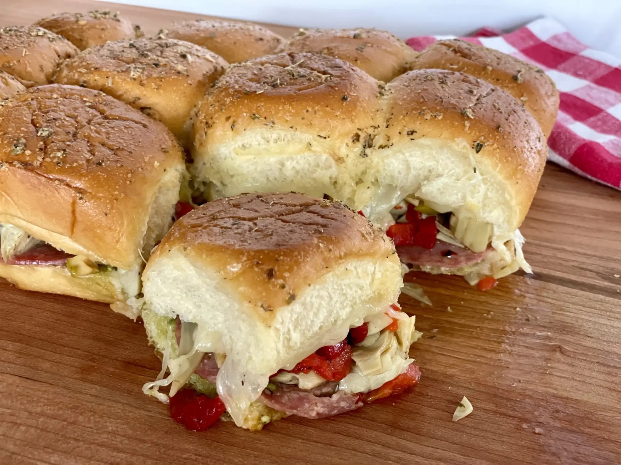 Antipasto Sliders King's Hawaiian Rolls This Delicious House