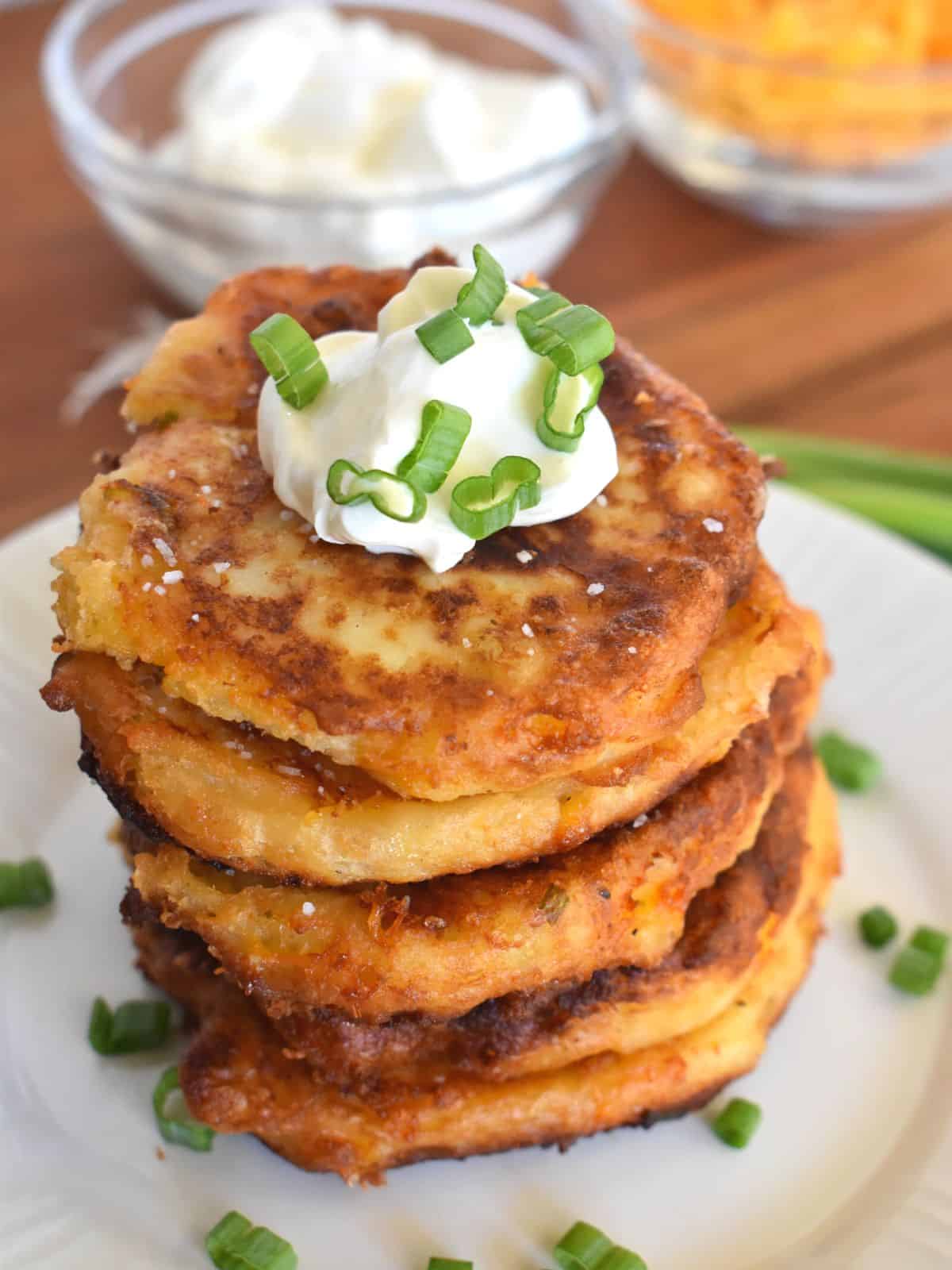 Mashed Potato Cakes This Delicious House
