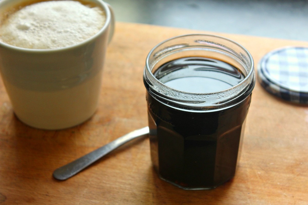 Salted Caramel Coffee Syrup Recipe Polly Jemima
