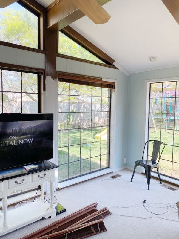 DIY Farmhouse TV Console ORC Week 2 This Full Life 5