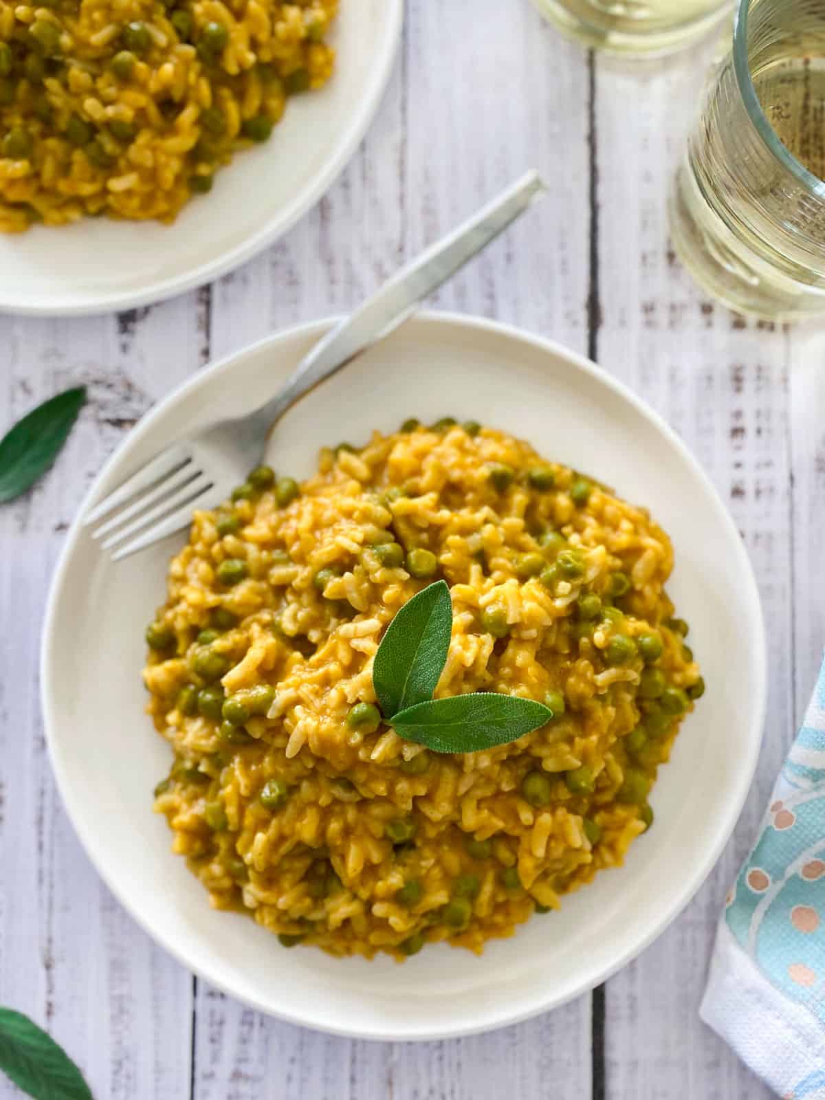 Vegan Pumpkin Risotto [Instant Pot or Stove Top] This Healthy Kitchen
