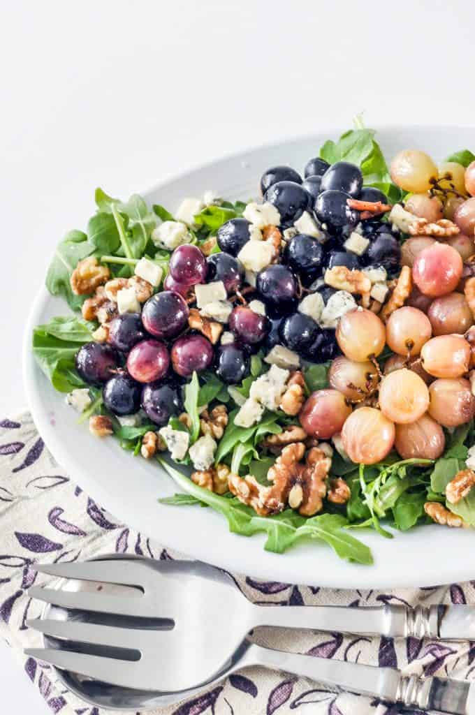 11 Spectacular Salads with Grapes this healthy table