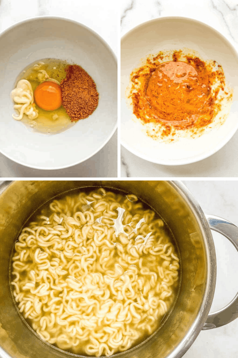 Ramen with Egg & Kewpie this healthy table