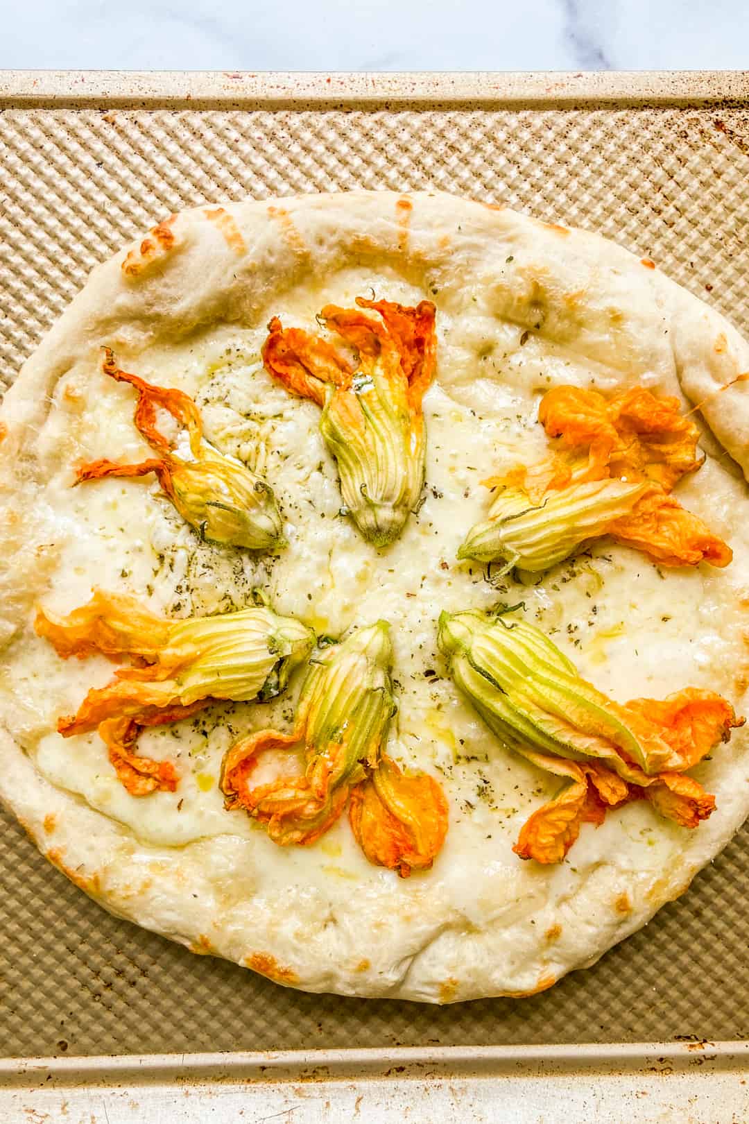Zucchini Flower Pizza This Healthy Table