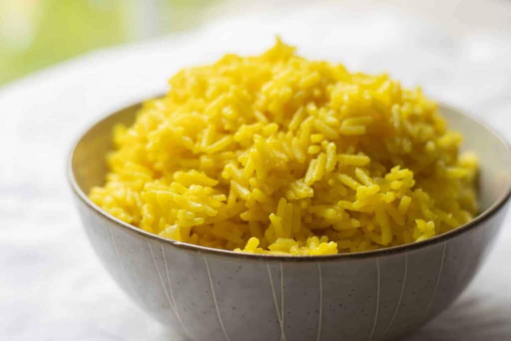 Easy Yellow Rice This Home Kitchen