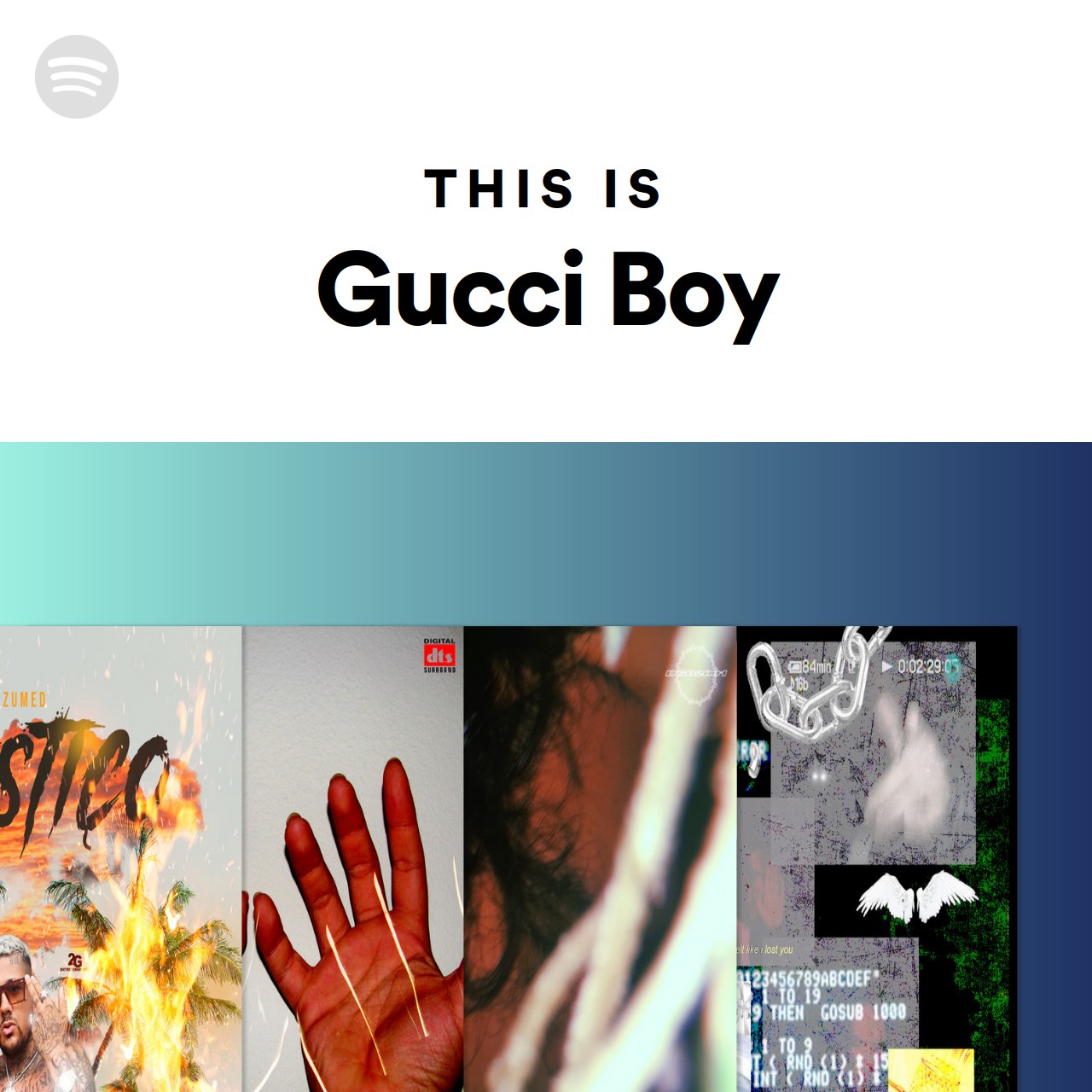 This Is Gucci Boy Spotify Playlist
