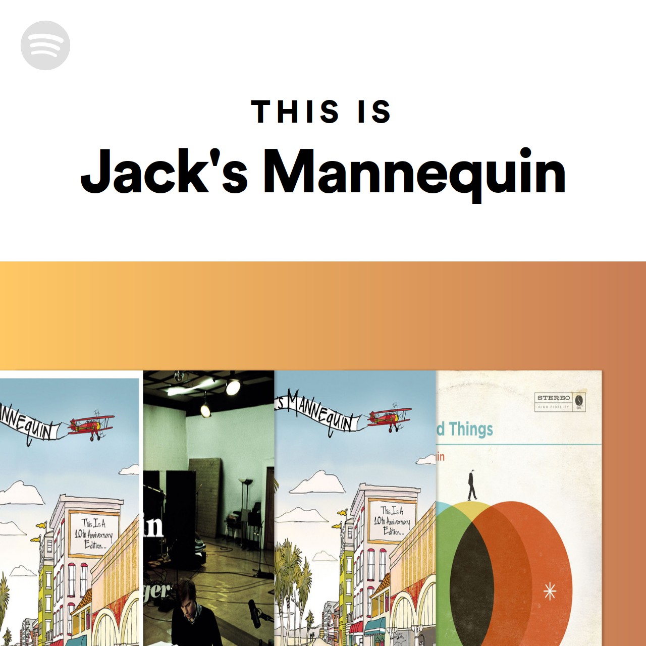 This Is Jack's Mannequin Spotify Playlist