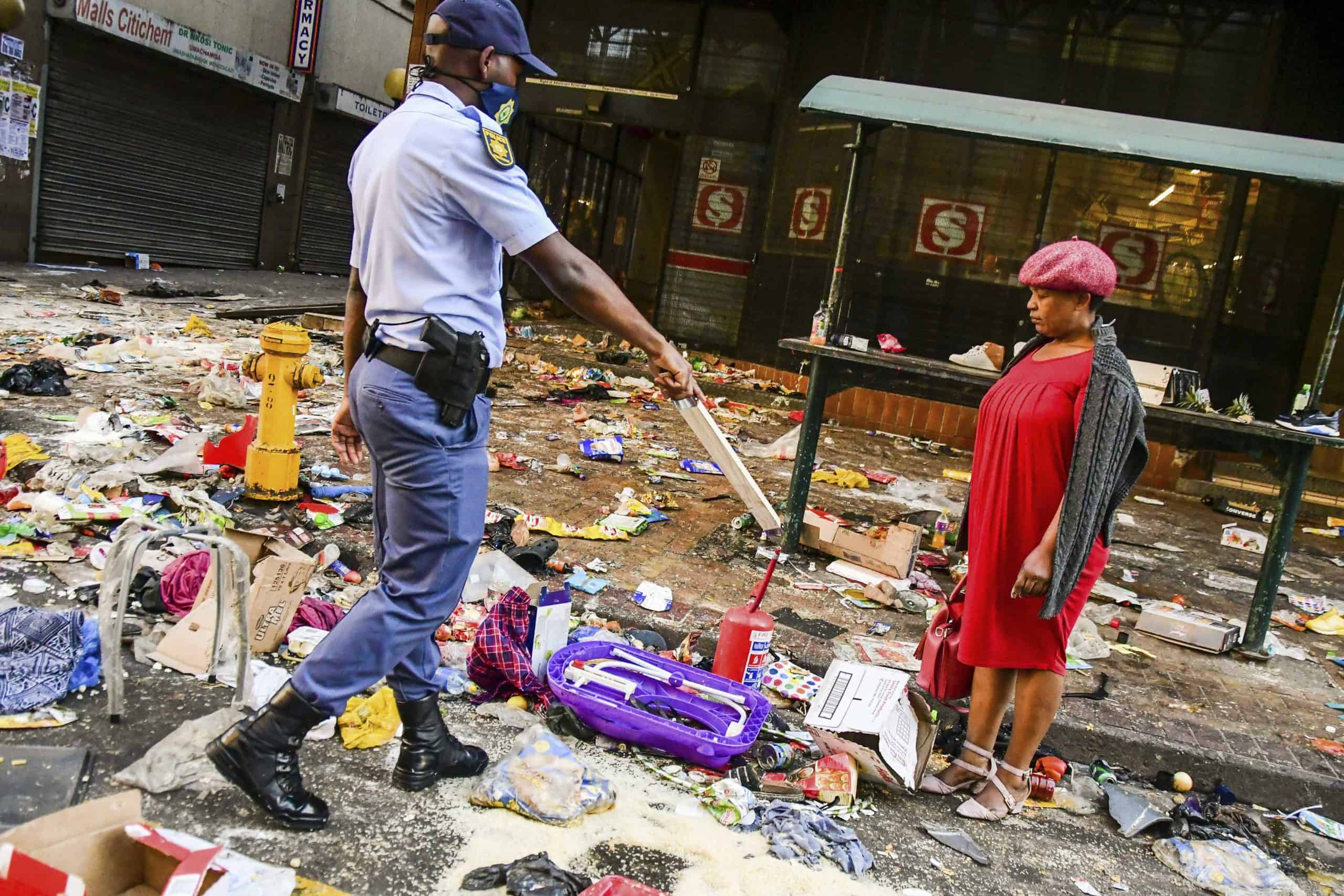 Durban food riots turn the wheel of history